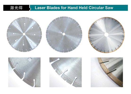105mm 4in Laser Welding Diamond Saw Blade Wave Turbo Steel Core