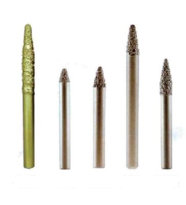6mm  12mm  Vacuum Brazed Computer Engraving Head And Diamond Carving Burrs