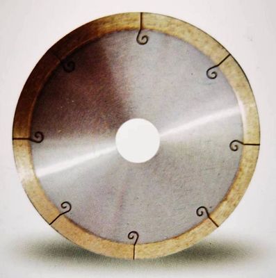 110mm Hot Pressed Sintered Stone Diamond Blade J Slot Rim Saw Blade